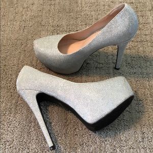 Bling high heel stilettos 8.5 shiny heels